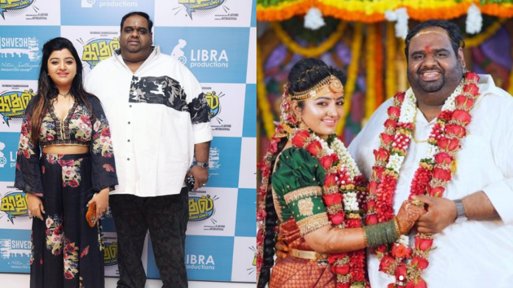 रविंद्र शेखरन ने अपनी पत्नी महालक्ष्मी पर लुटाया प्यार, शादी के 200 दिन पुरे होने पर मनाया जश्न